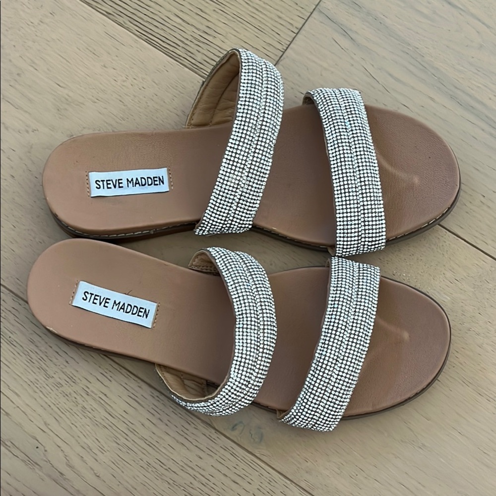 Steve Madden Rhinestone Sandals